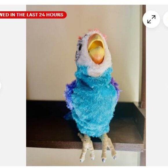 Fur Real Furreal Friends Talking Parrot Squawkers McCaw Hasbro 2007 Tested - Picture 2 of 13